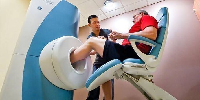 Magnetic resonance imaging for ankle arthrosis
