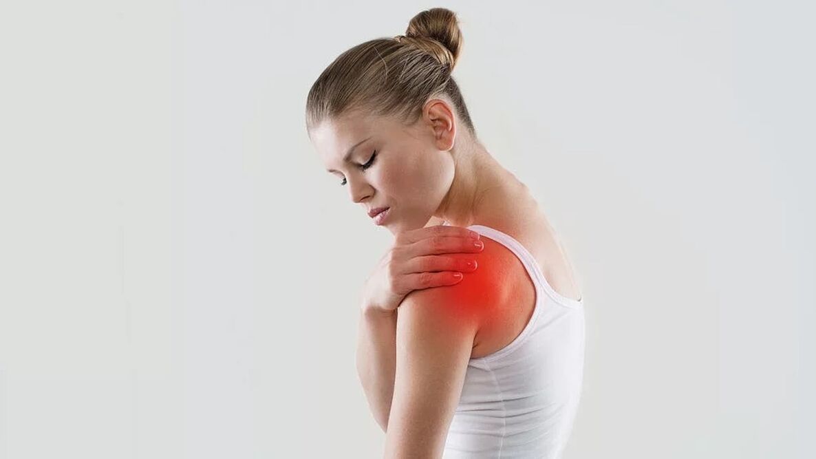 pain in the shoulder