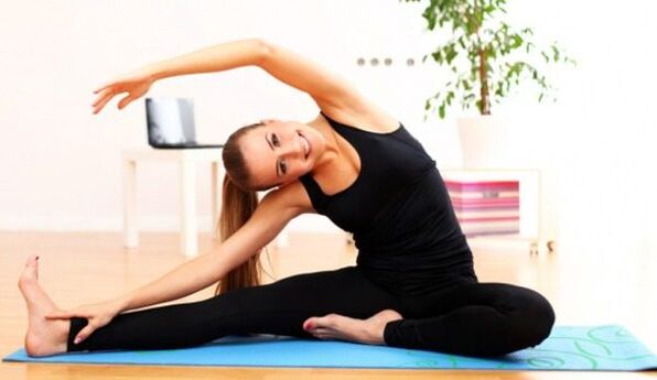 Morning gymnastics will help strengthen the back with osteochondrosis